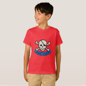 Schuif - Kinderen Basic T-Shirt (Voorkant volledig)