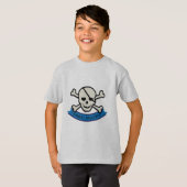 Schuif - Kinderen Basic T-Shirt (Voorkant volledig)