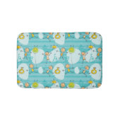 Schuif kinderen op het strandpatroon badmat (Voorkant)