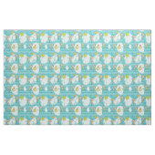 Schuif kinderen op het strandpatroon stof (Fat Quarter)