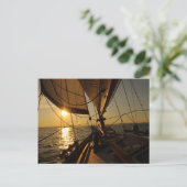 Schuif, kop naar de andere kant briefkaart (Staand voorkant)