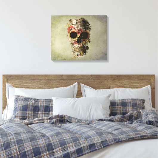 Schuif licht canvas afdruk (Insitu (Slaapkamer))