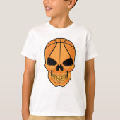 Schuif met Basketball Head T-shirt (Voorkant)