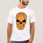 Schuif met Basketball Head T-shirt (Voorkant)