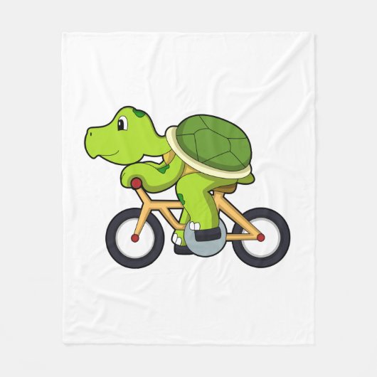 Schuif met Bicycle.PNG Fleece Deken (Voorkant)