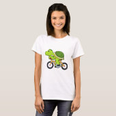 Schuif met Bicycle.PNG T-shirt (Voorkant volledig)