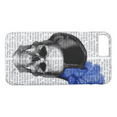 Schuif met blauw Pet Case-Mate iPhone Case (Achterkant (Horizontaal))