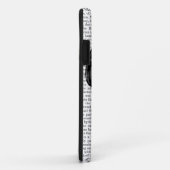 Schuif met blauw Pet Case-Mate iPhone Case (Achterkant/rechts)