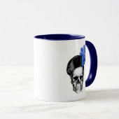 Schuif met blauw Pet Mok (Voorkant rechts)