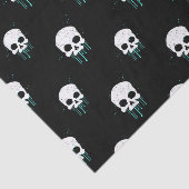 Schuif met Blauwgroen drifpapier Tissuepapier (Detail)