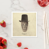 Schuif met bovenste  porseleintextuur servet (Insitu)