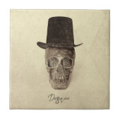 Schuif met bovenste porseleintextuur tegeltje (Voorkant)