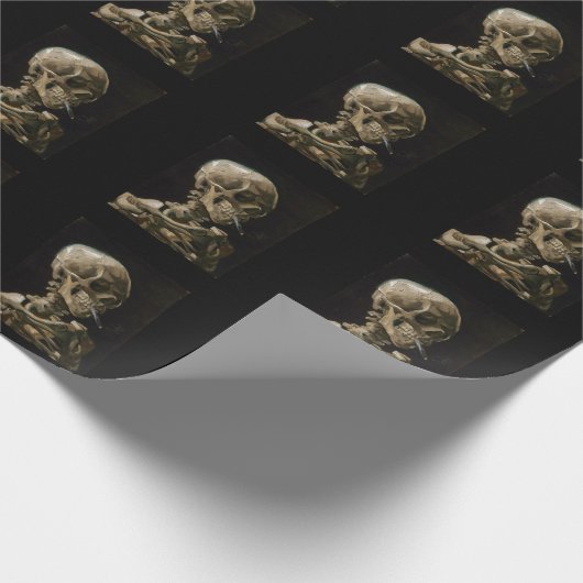 Schuif met Burning Cigarette Vincent van Gogh Art Cadeaupapier (Hoek)