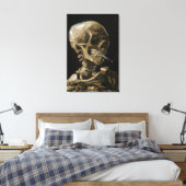 Schuif met Burning Cigarette Vincent van Gogh Art Canvas Afdruk (Insitu (Slaapkamer))