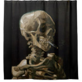 Schuif met Burning Cigarette Vincent van Gogh Art Douchegordijn (Voorkant)