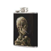 Schuif met Burning Cigarette Vincent van Gogh Art Heupfles (Links)