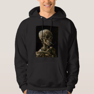 Schuif met Burning Cigarette Vincent van Gogh Art Hoodie