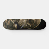 Schuif met Burning Cigarette Vincent van Gogh Art Persoonlijk Skateboard (Horizontaal)