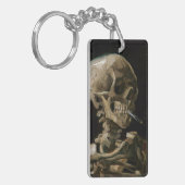 Schuif met Burning Cigarette Vincent van Gogh Art Sleutelhanger (Voorkant Links)