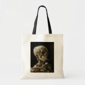 Schuif met Burning Cigarette Vincent van Gogh Art Tote Bag (Voorkant)