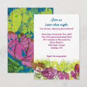 Schuif met de balk van de zwevende vloer Mitzvah S Kaart (Voorkant / Achterkant)