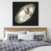 Schuif met de buste van een man binnen canvas afdruk (Insitu (Slaapkamer))