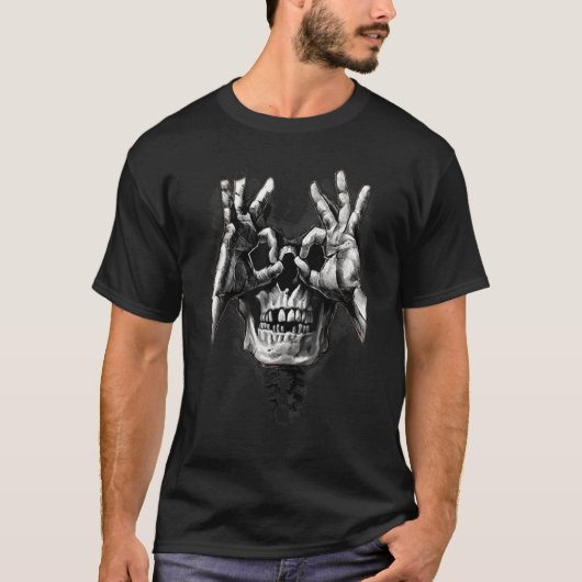 Schuif met de dood Metaal T-shirt (Voorkant)