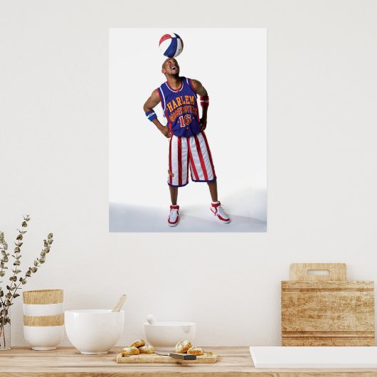 Schuif met de kogel op het hoofd poster (Keuken)