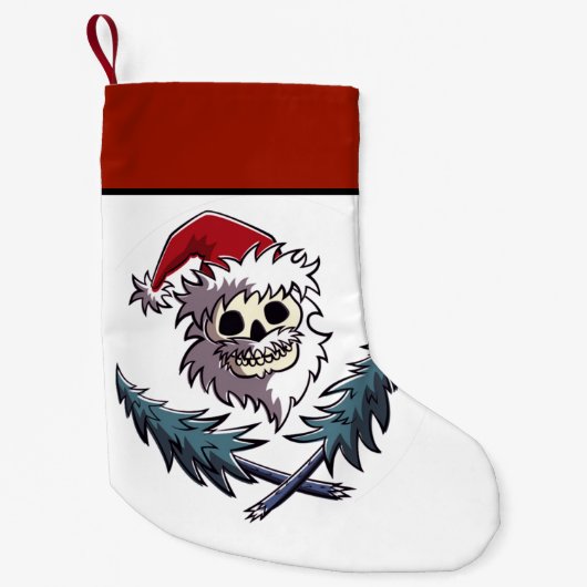 Schuif met de staart kleine kerstsok (Voorkant)