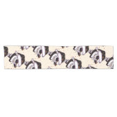 Schuif met de staart korte tafelloper (Horizontaal)