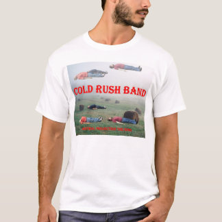 Schuif met een asstrale projectietest t-shirt