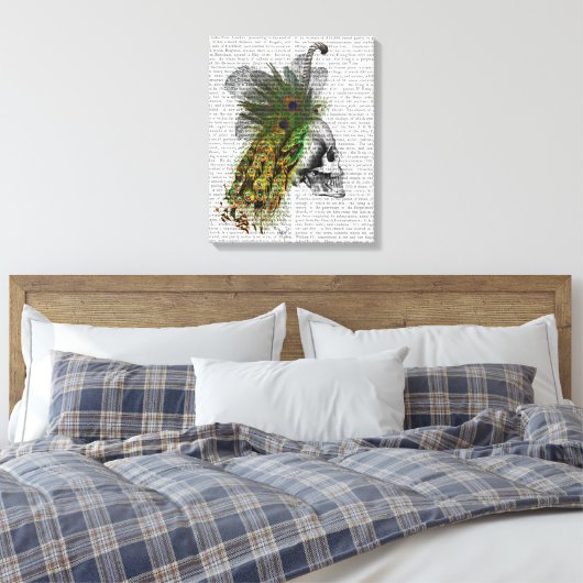 Schuif met kop canvas afdruk (Insitu (Slaapkamer))