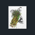 Schuif met kop canvas afdruk<br><div class="desc">Mode en beeldmateriaal</div>