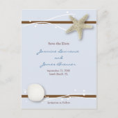 Schuif met lint aankondigingskaart (Voorkant)