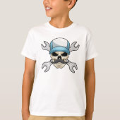 Schuif met Mustache & Wright T-shirt (Voorkant)