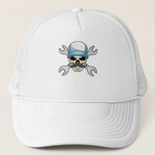 Schuif met Mustache & Wright Trucker Pet