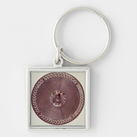Schuif met openwerkrand sleutelhanger (Voorkant)