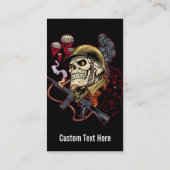 Schuif met Pet, bril, goudketting en Disco Visitekaartje (Achterkant)