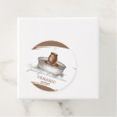 Schuif met Pottery Ceramic Artist Tool Bedankjes Labels (In situ)