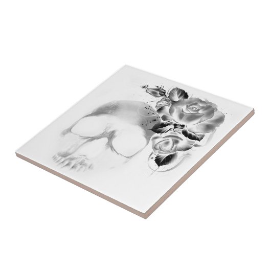 Schuif met rozen tegeltje (Zijkant)