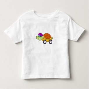 Schuif met Shell als auto Kinder Shirts