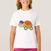 Schuif met Shell als auto T-shirt (Voorkant)