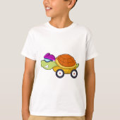 Schuif met Shell als auto T-shirt (Voorkant)