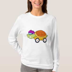 Schuif met Shell als auto T-shirt