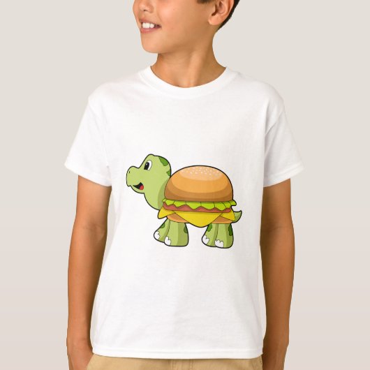 Schuif met Shell als Burger.PNG T-shirt (Voorkant)
