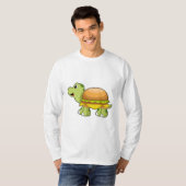 Schuif met Shell als Burger.PNG T-shirt (Voorkant volledig)