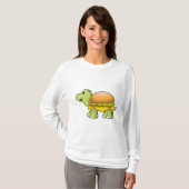 Schuif met Shell als Burger.PNG T-shirt (Voorkant volledig)