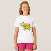 Schuif met Shell als Burger.PNG T-shirt (Voorkant volledig)