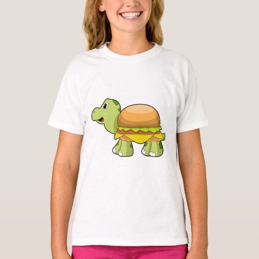 Schuif met Shell als Burger.PNG T-shirt (Voorkant)