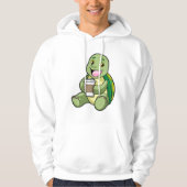 Schuif met Shell & Coffee om te gaan Hoodie (Voorkant)
